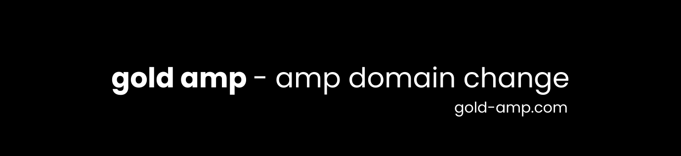 amp domain değiştirme 